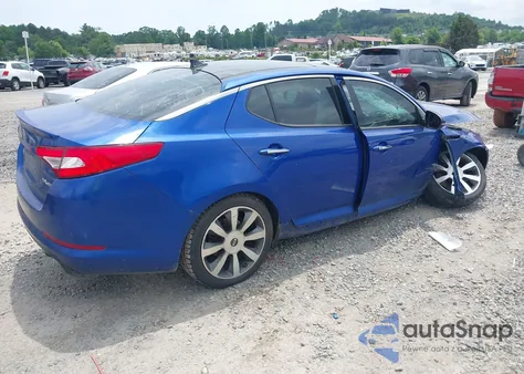 2013 Kia Optima Sx z USA, uszkodzony, nr VIN 5XXGR4A63DG137405